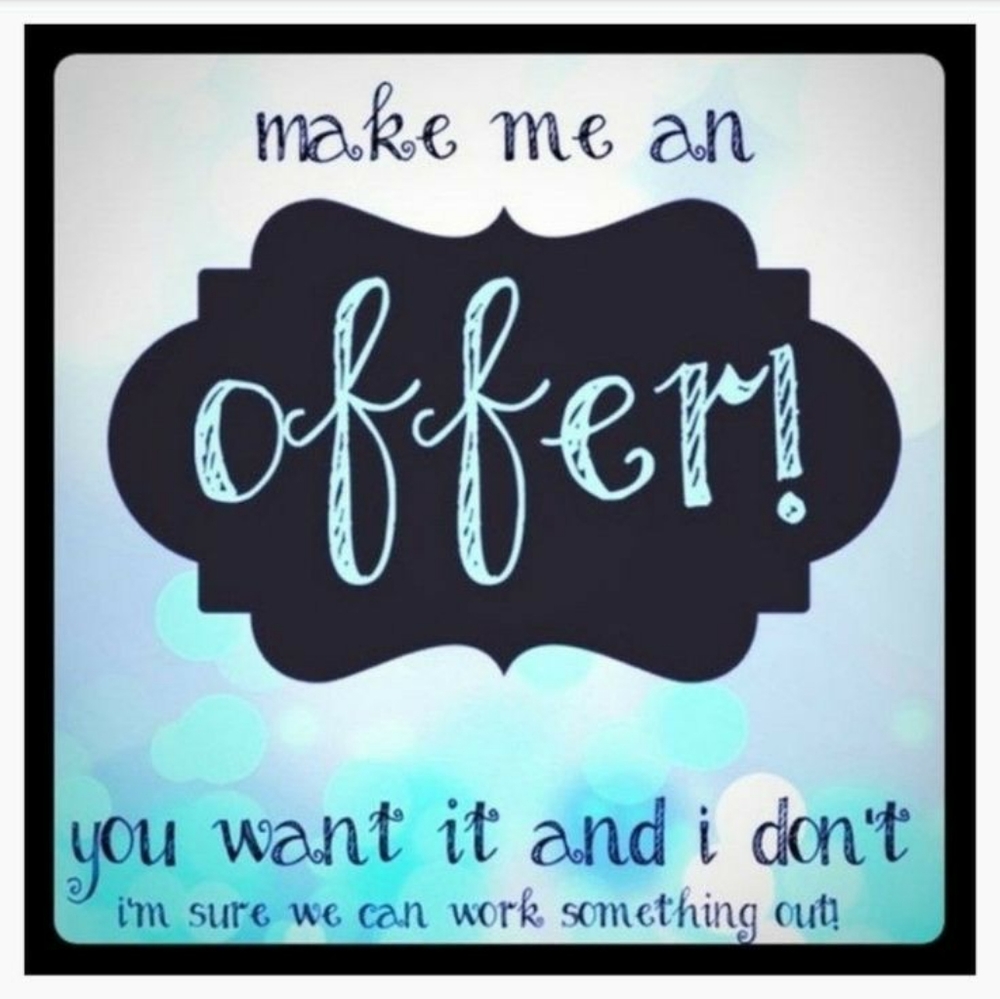 Make me an offer!